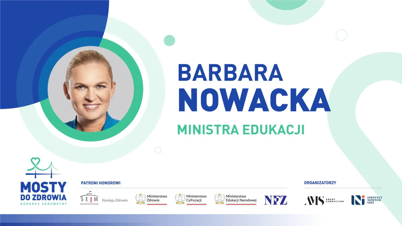 Prelegent lub panelista: Barbara Nowacka