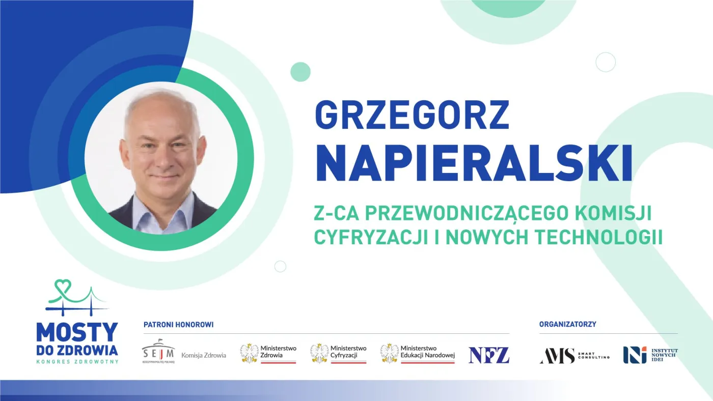 Prelegent lub panelista: Grzegorz Napieralski