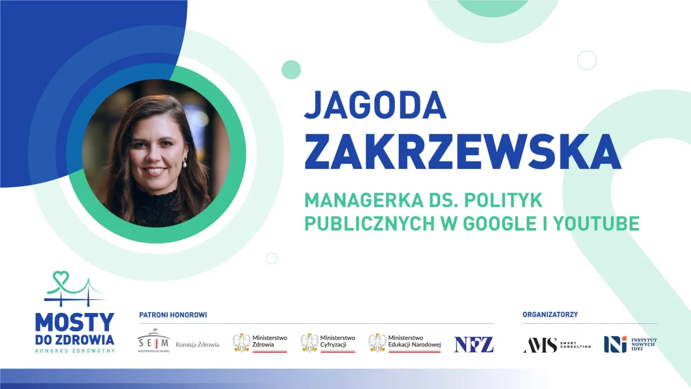 Prelegent lub panelista: Jagoda Zakrzewska