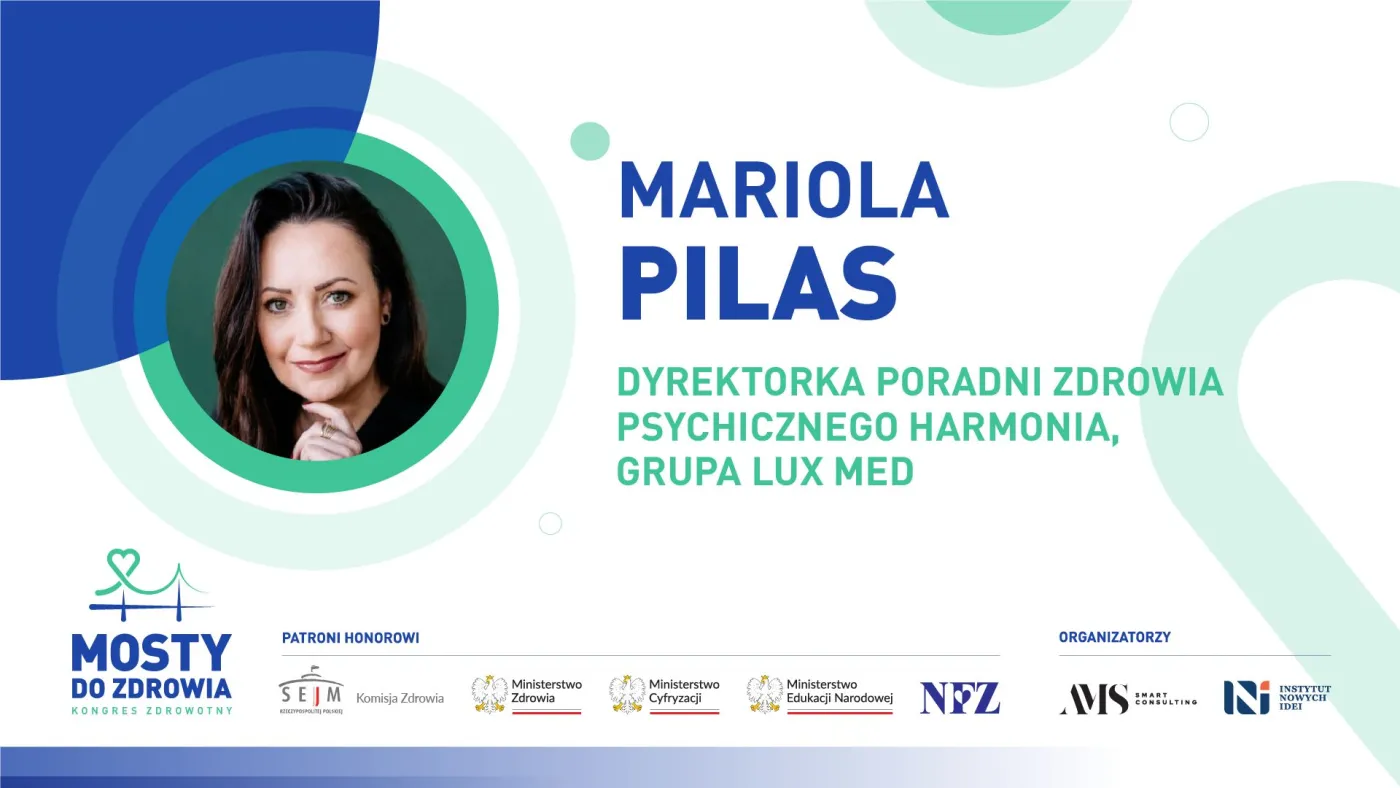 Prelegent lub panelista: Mariola Pilas